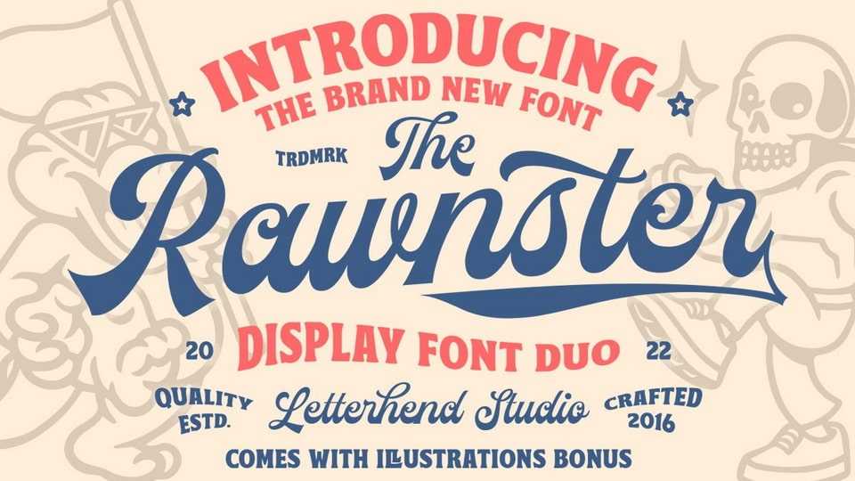 The Rawnster Font Duo › Fontesk