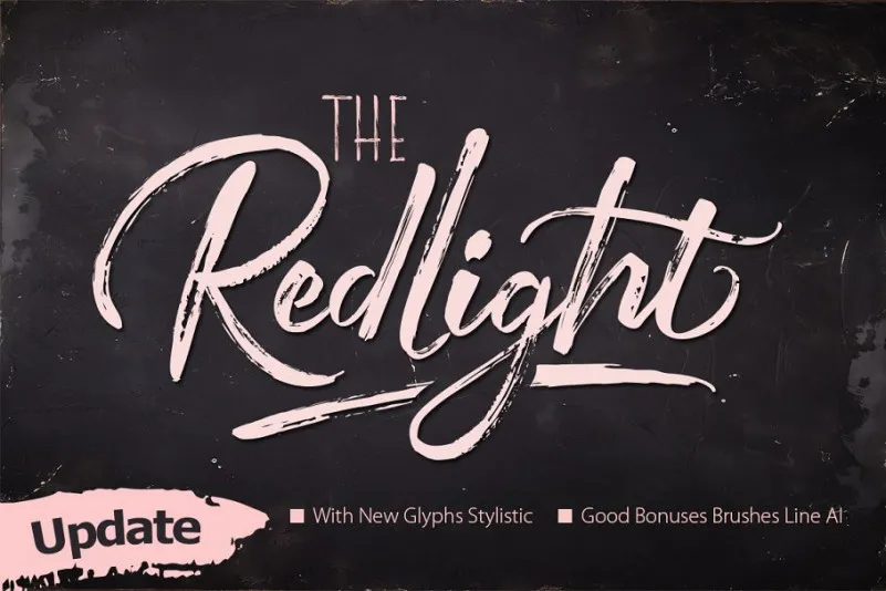 The Redlight Font Duo