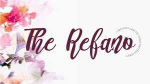 The Refano Script Font › Fontesk