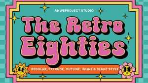 The Retro Eighties Font › Fontesk