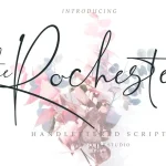 the Rochester Signature Font - Fonte Grátis the Rochester Signature Font