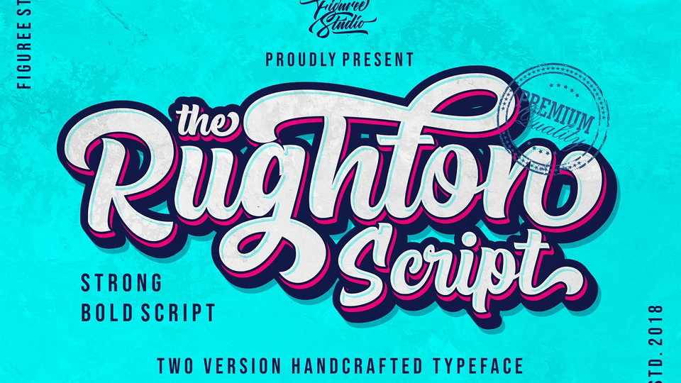 The Rughton Script Font › Fontesk