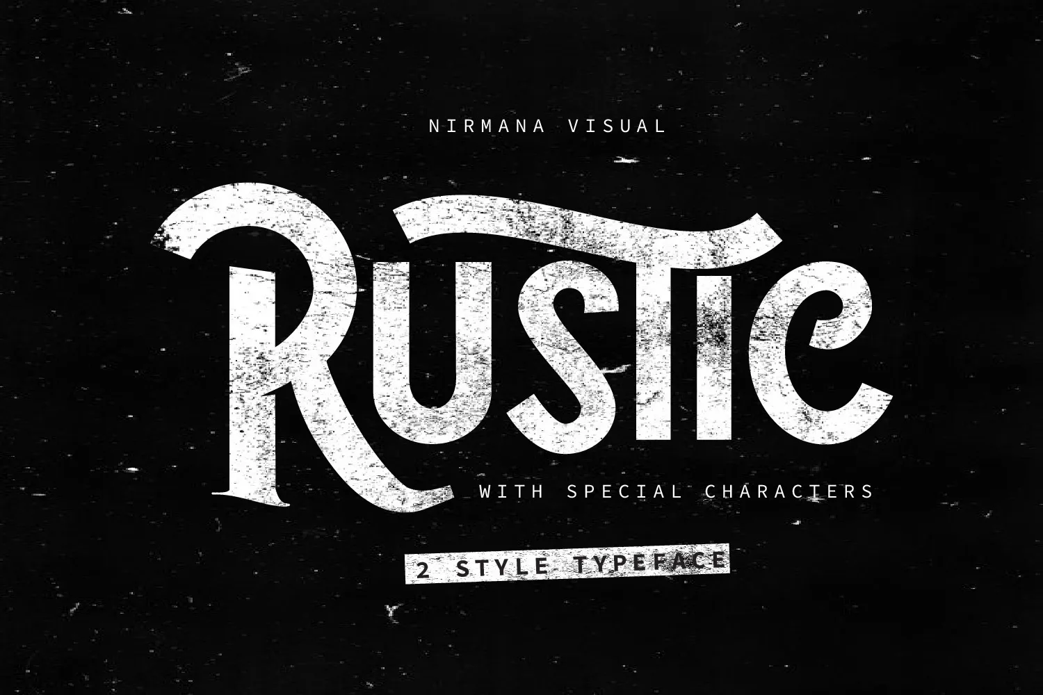 The Rustic Typeface
