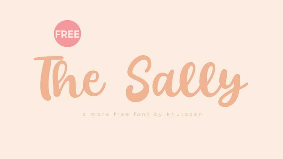 The Sally Font › Fontesk