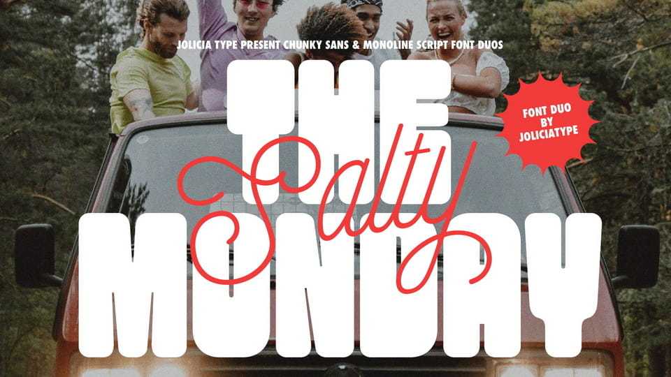The Salty Monday Font › Fontesk