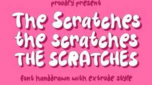 The Scratches Font › Fontesk