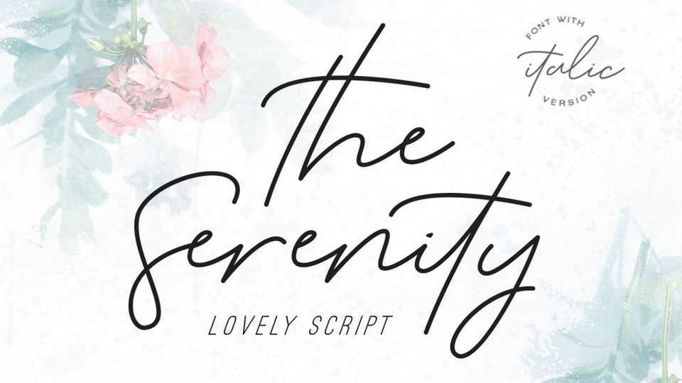The Serenity Font › Fontesk