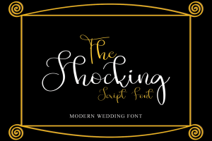 The Shocking Font