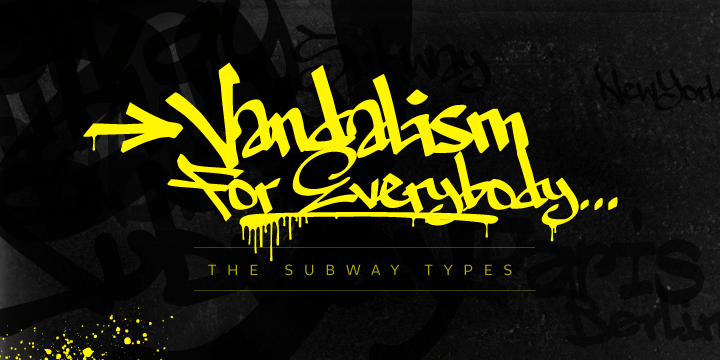 The Subway Types Font Family