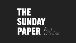 The Sunday Paper Fonts › Fontesk