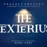 The Texterius Serif Font