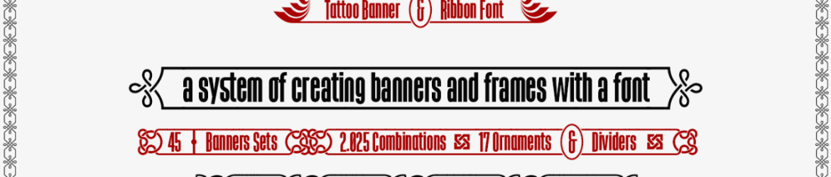 The Tribal Box Font
