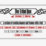 The Tribal Box Font