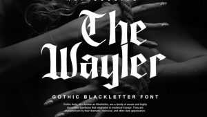 The Wayler Font › Fontesk
