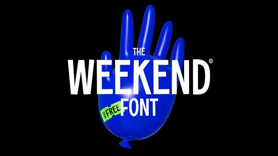 The Weekend Font › Fontesk