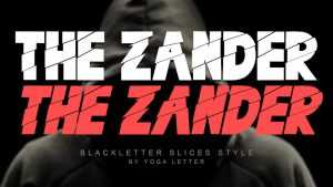 The Zander Font › Fontesk