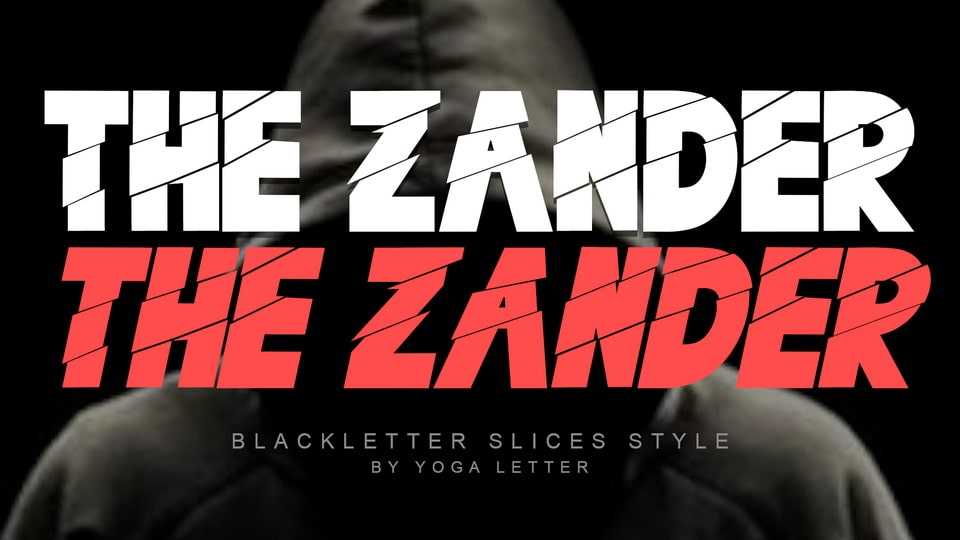 The Zander Font › Fontesk
