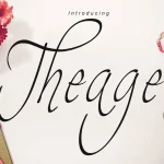 Theage Script Font