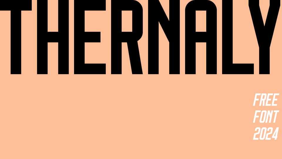 Thernaly Font › Fontesk