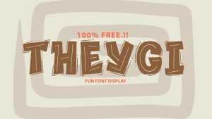Theygi Font › Fontesk