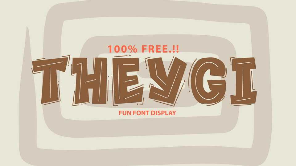 Theygi Font › Fontesk