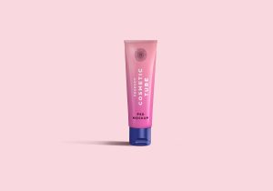 Thin Cosmetic Tube Mockup (PSD)