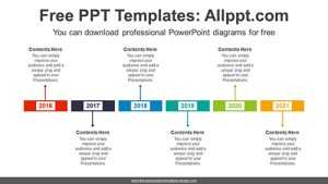 Thin Rectangle Bar PowerPoint diagram