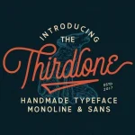 Thirdlone Font Duo