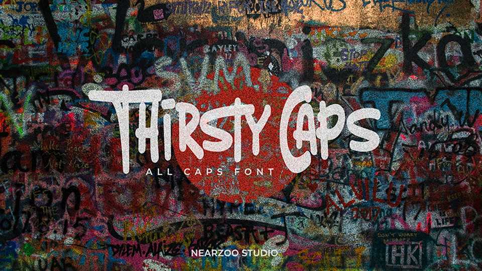 Thirsty Caps Font › Fontesk