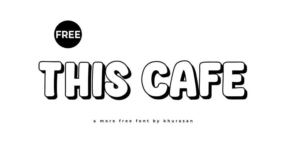 This Cafe Font › Fontesk