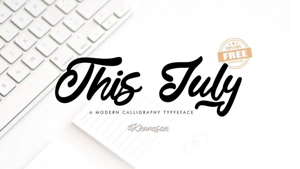 This July Script Font › Fontesk