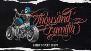 Thousand Familia Font › Fontesk