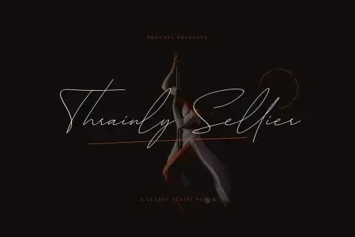 Thrainly Sellier Handwritten Font