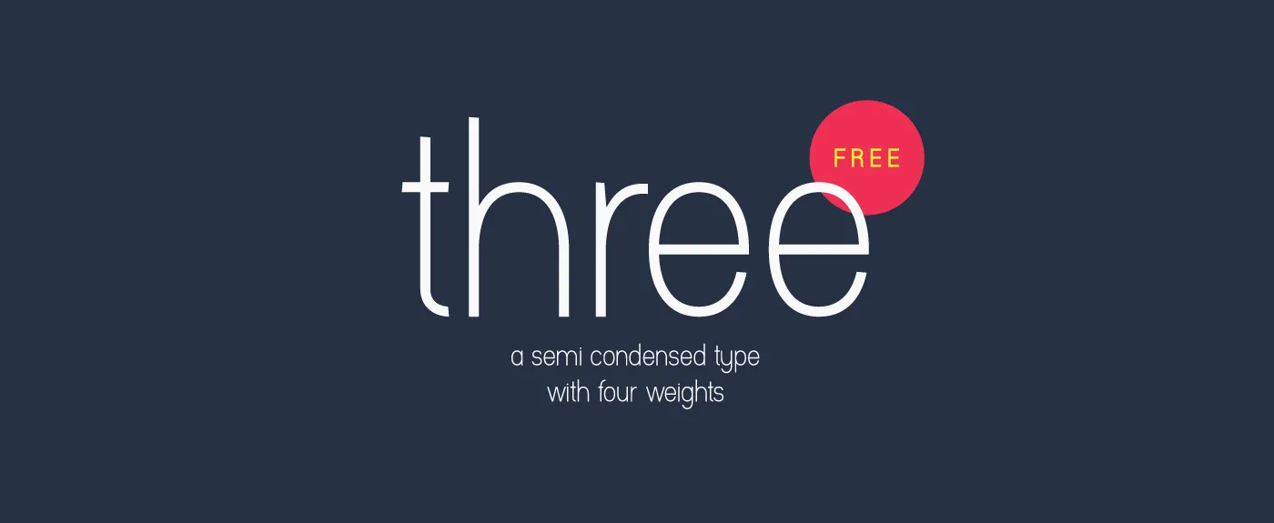 Three Font