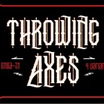 Throwing Axes Font