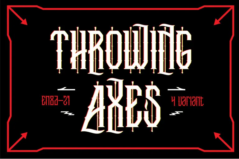 Throwing Axes Font