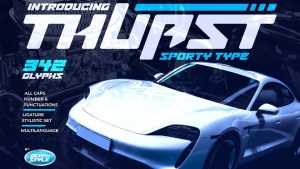 Thuast Font › Fontesk