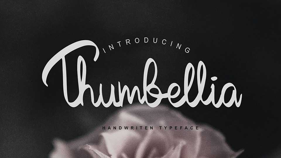 Thumbellia Font › Fontesk