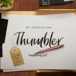 Thumbler Script Font
