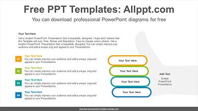 Thumbs-up gesture PowerPoint Diagram Template