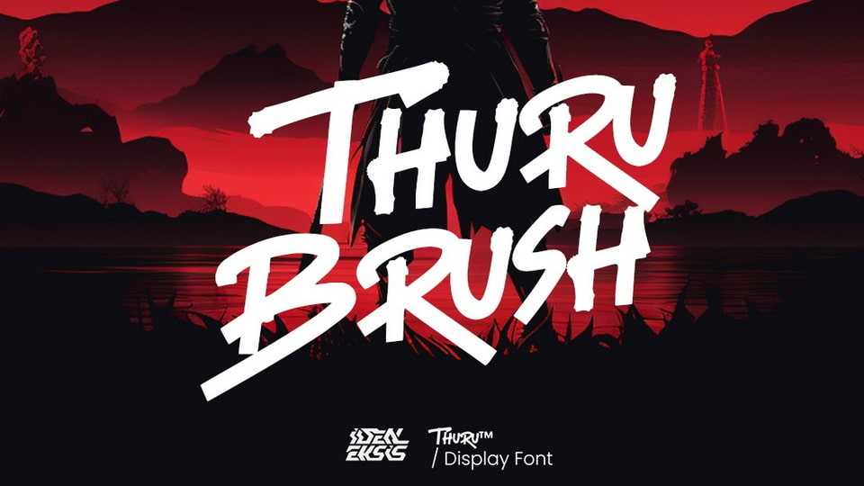 Thuru Brush Font › Fontesk