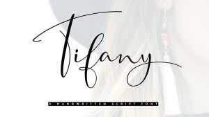 Tifany Script Font › Fontesk