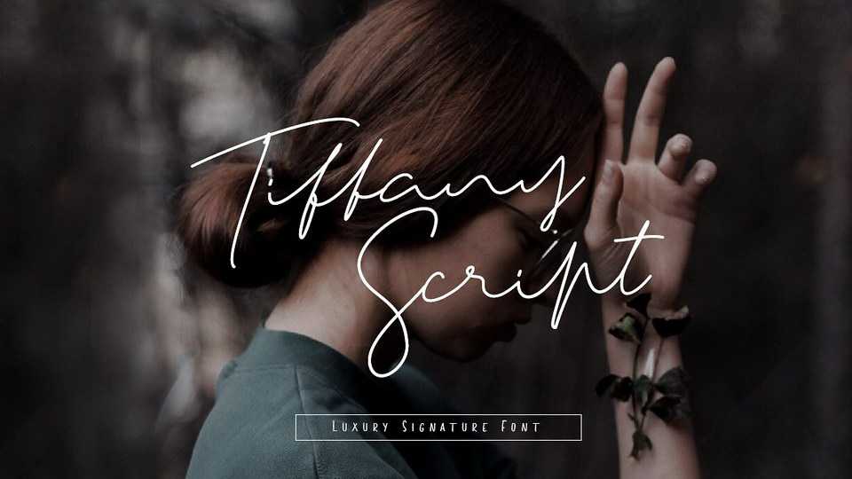 Tiffany Script Font › Fontesk