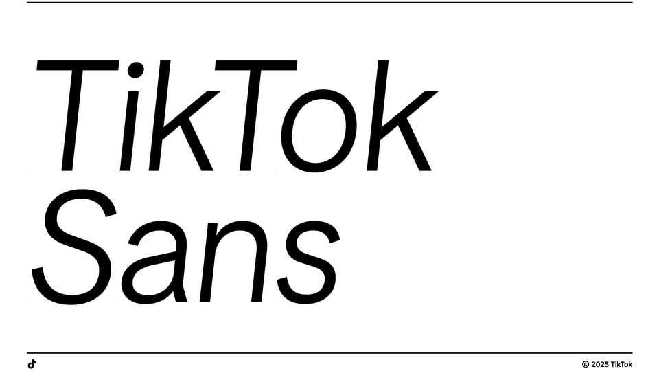 TikTok Sans Font › Fontesk