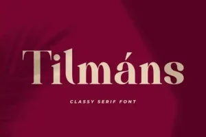 Tilmáns Serif Font