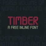 Timber Font