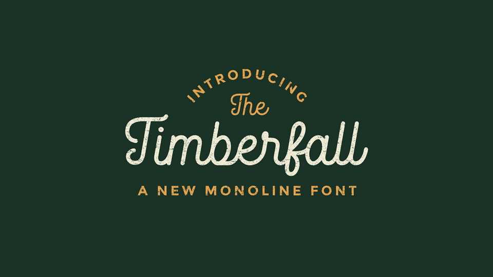 Timberfall Script Font › Fontesk