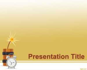 Time Bomb PowerPoint Template