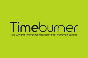 Timeburner Font