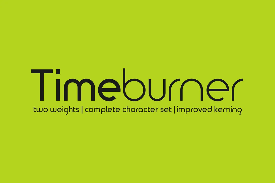 Timeburner Font